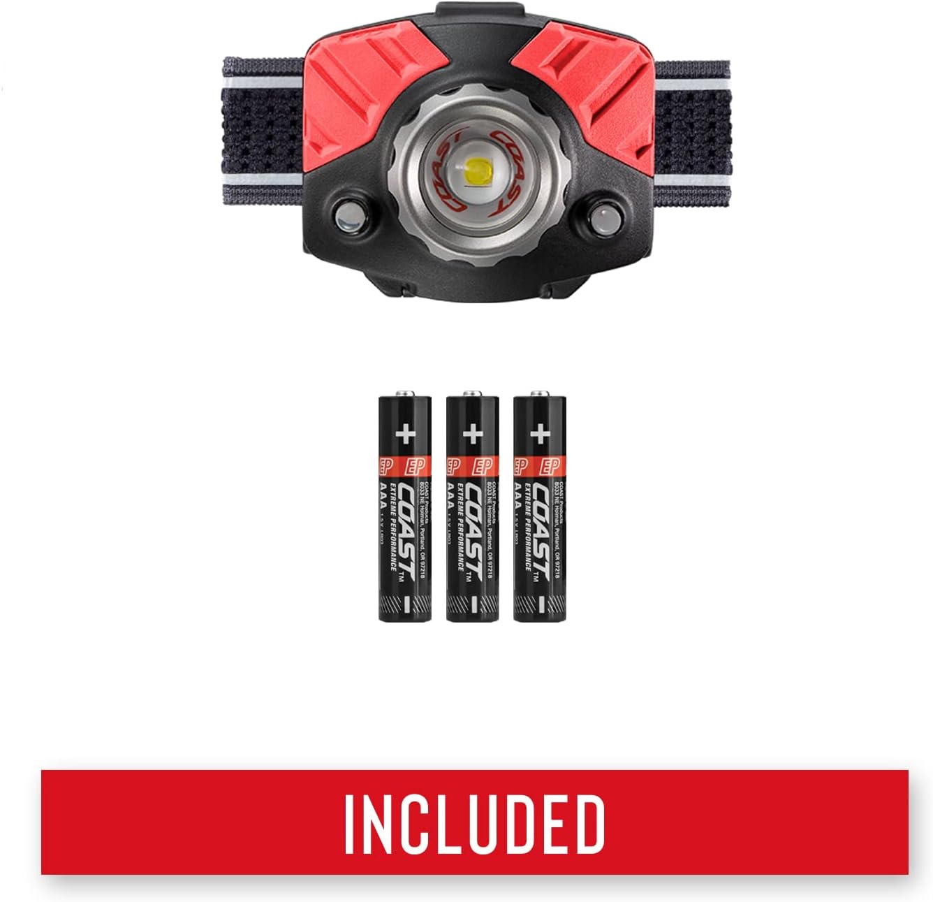 Coast FL75 Dual-Color LED Headlamp