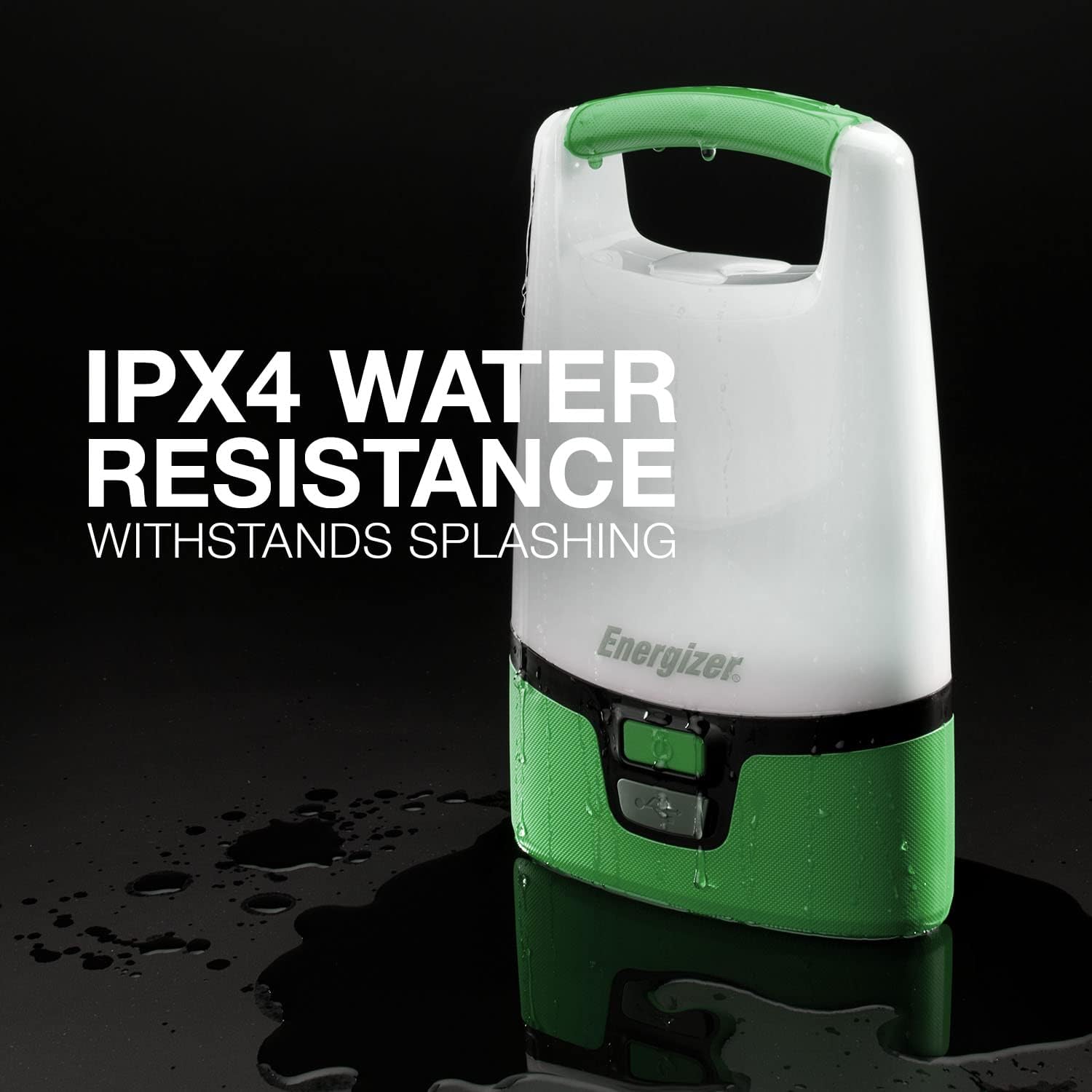 Energizer Rechargeable LED Lantern Bright Green - Bright Reliable Water-Resistant