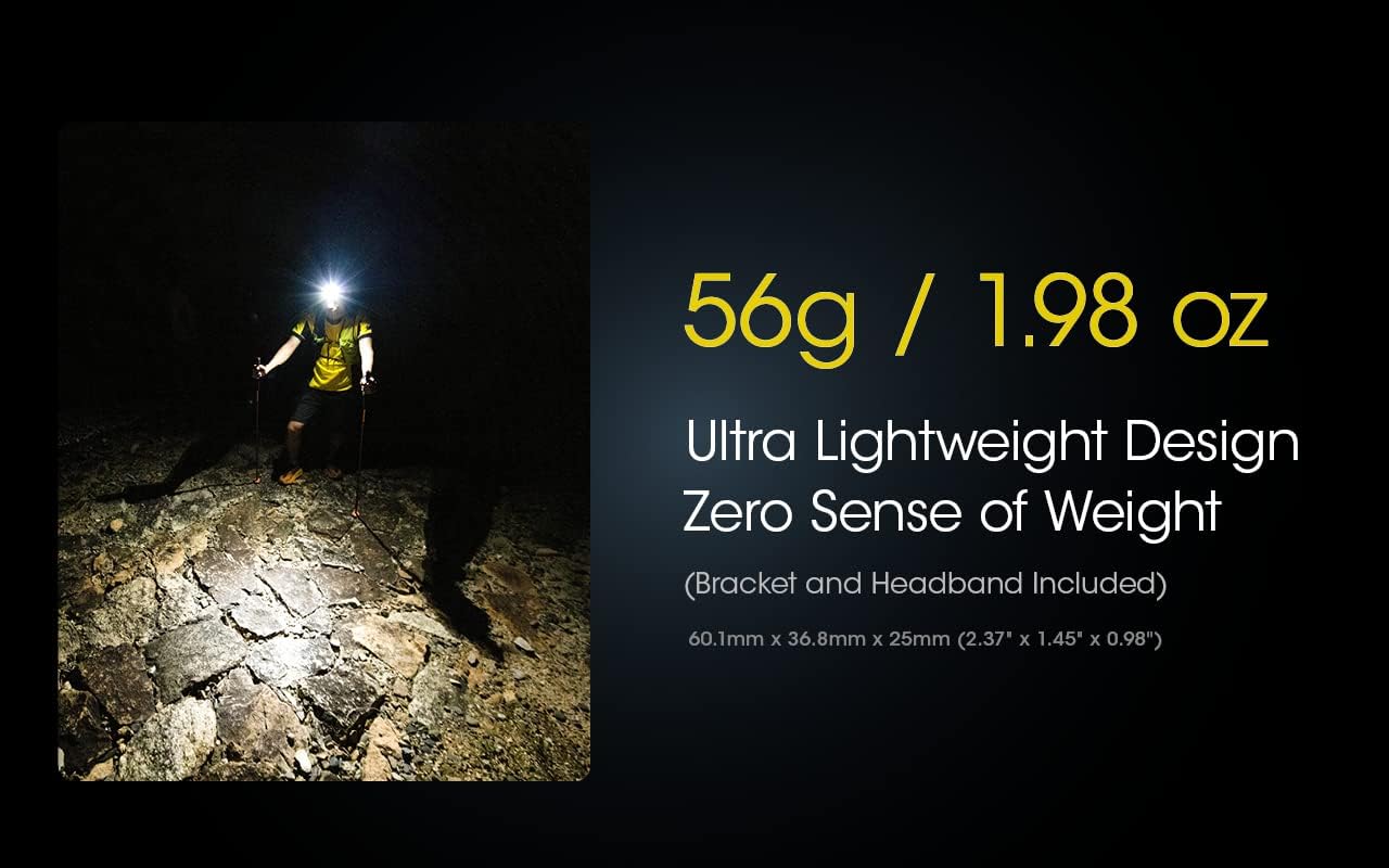 Nitecore NU25 400 Lumen Lightweight Headlamp
