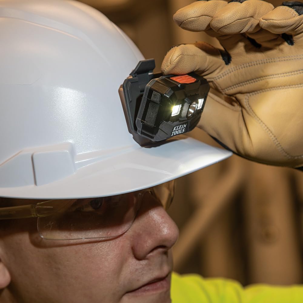Experience Unparalleled Brightness with the Klein Tools 56062 Rechargeable LED Headlamp