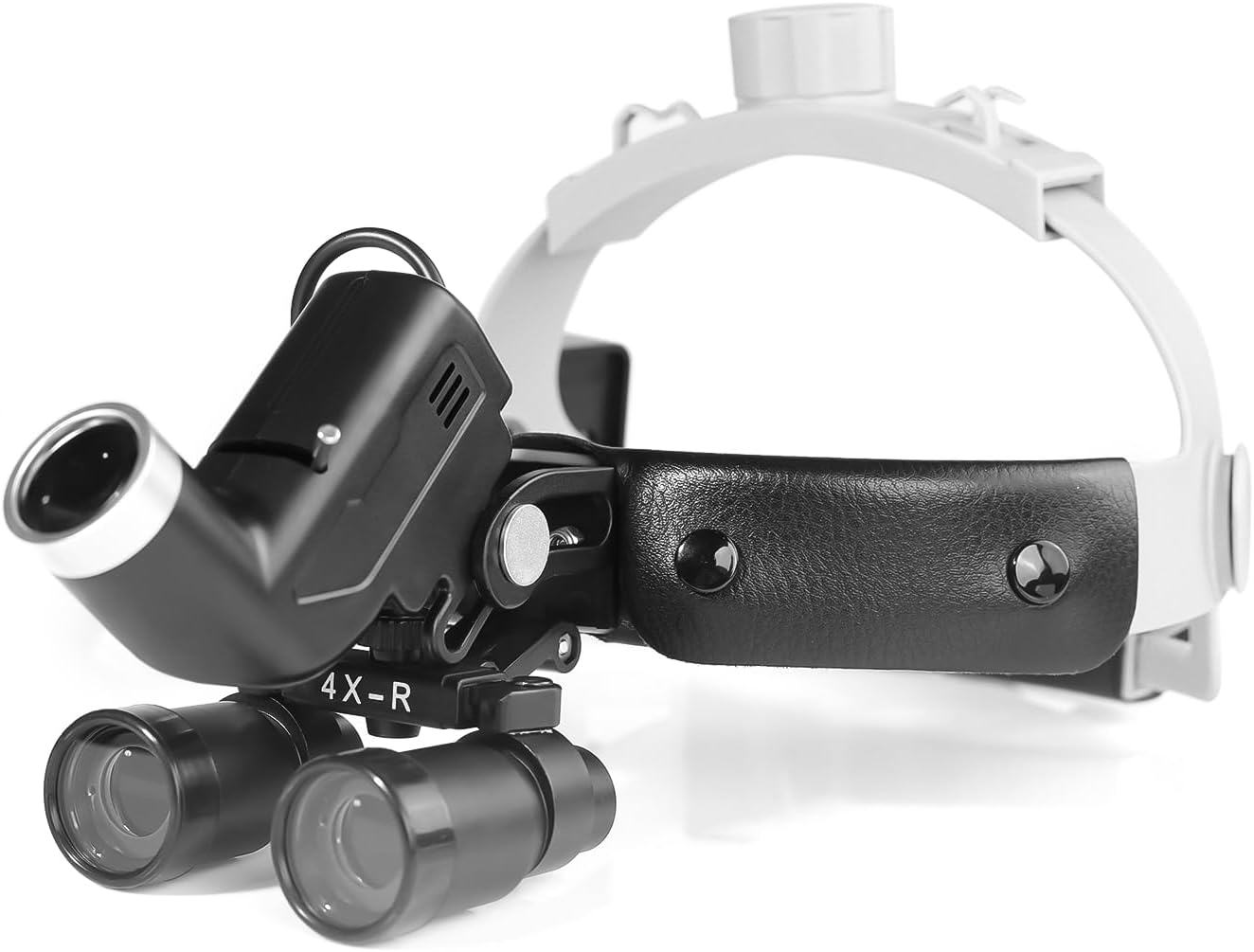 5W LED Headlamp for Loupes with Adjustable Headband and Magnifying Frames