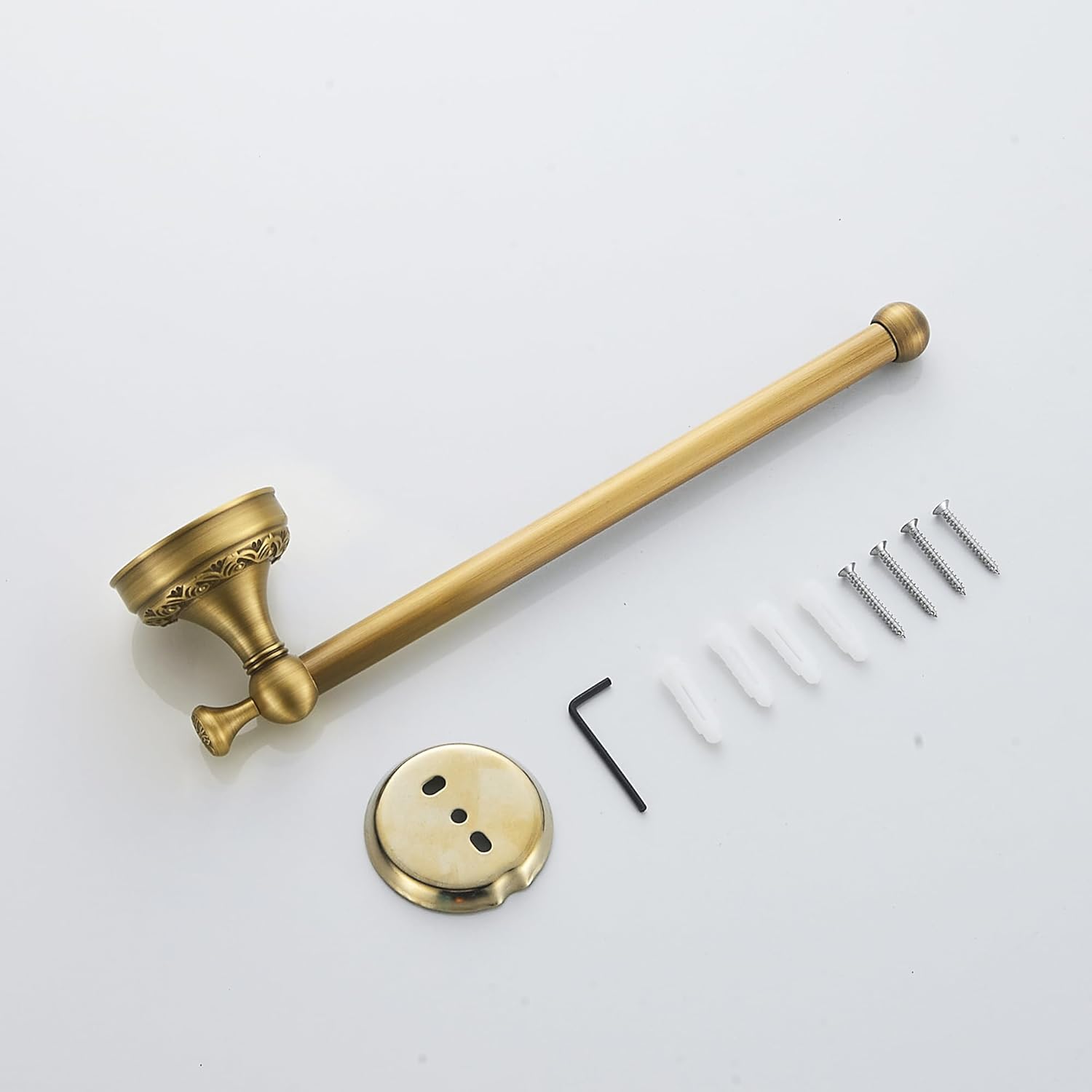 Heavy Duty Towel Bar Rustproof Brass Towel Holder