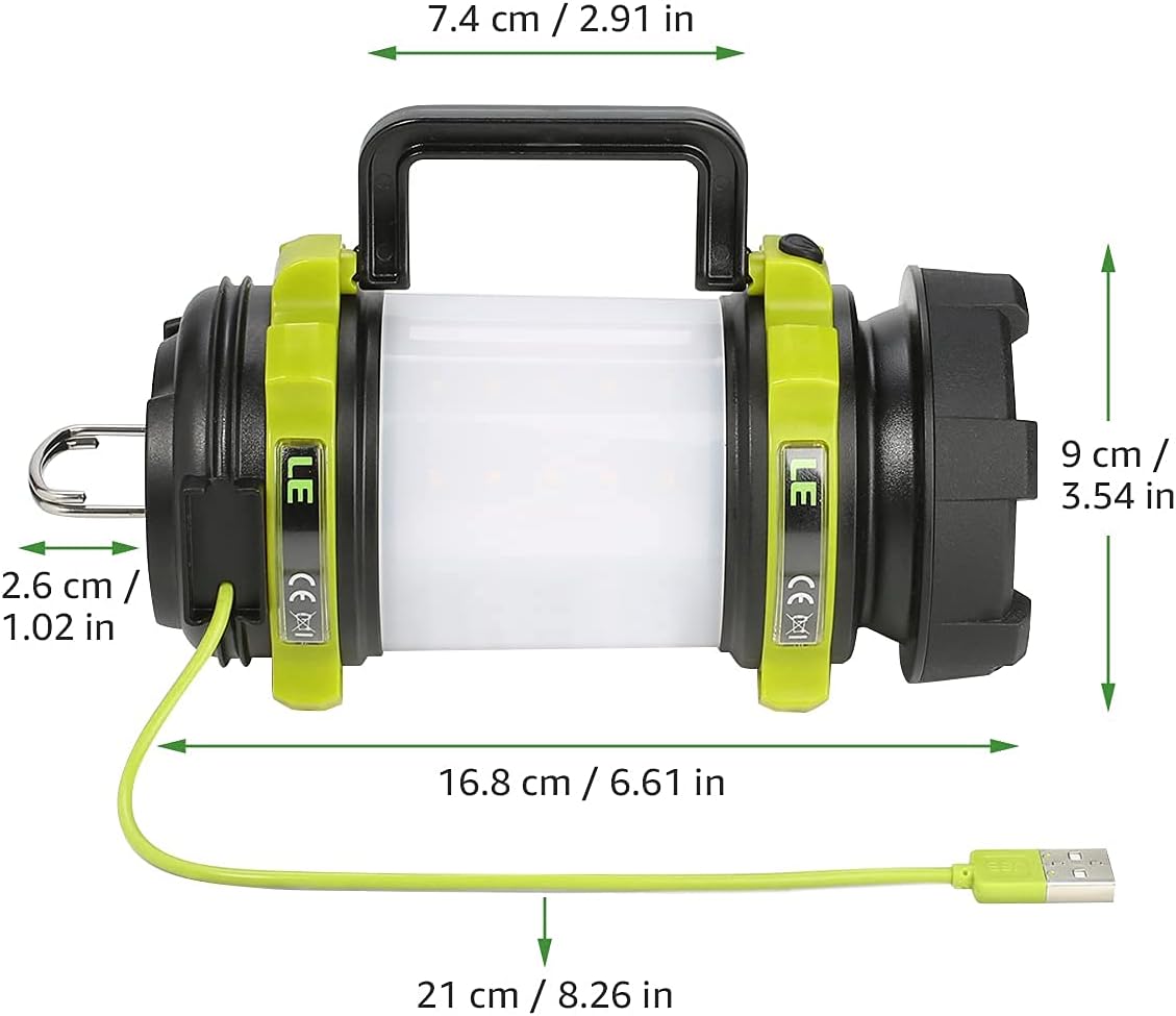 500LM Rechargeable LED Camping Lantern Best Outdoor Lantern
