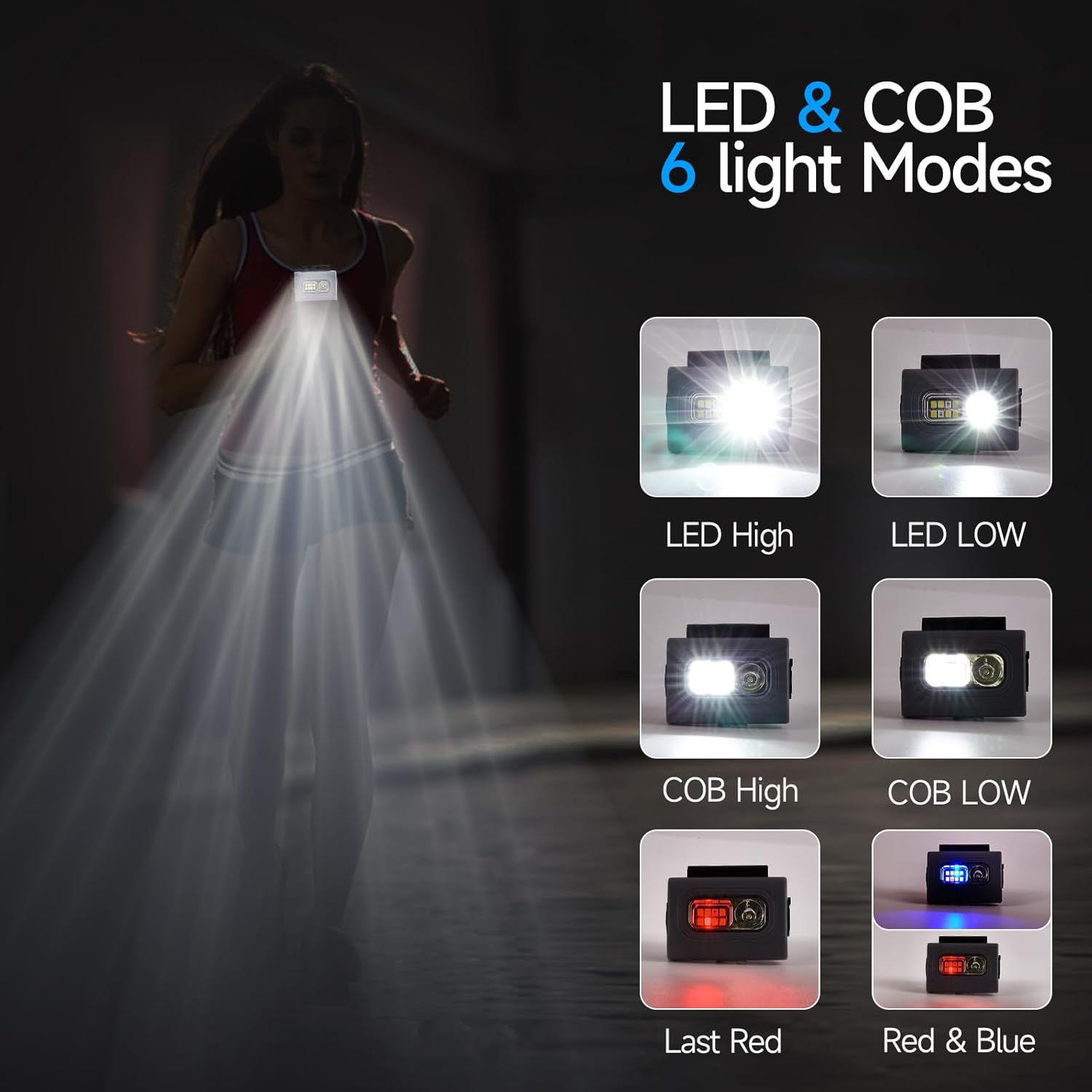 RAHAN Running Light 6 Lighting Modes