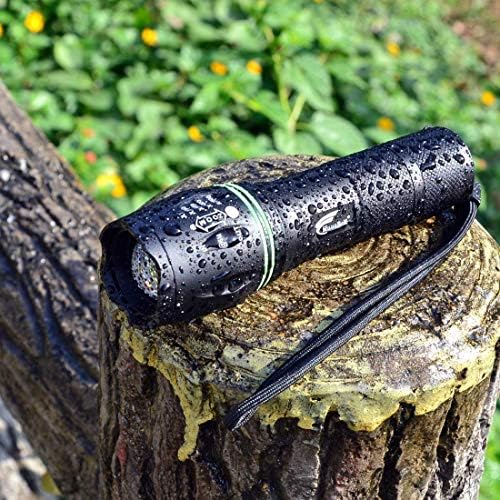 HAUSBELL A100 LED Flashlight - Bright Compact and Tough