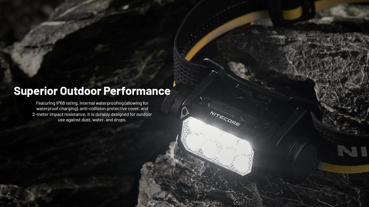 Up to 2000 Lumens Nitecore HC65 UHE