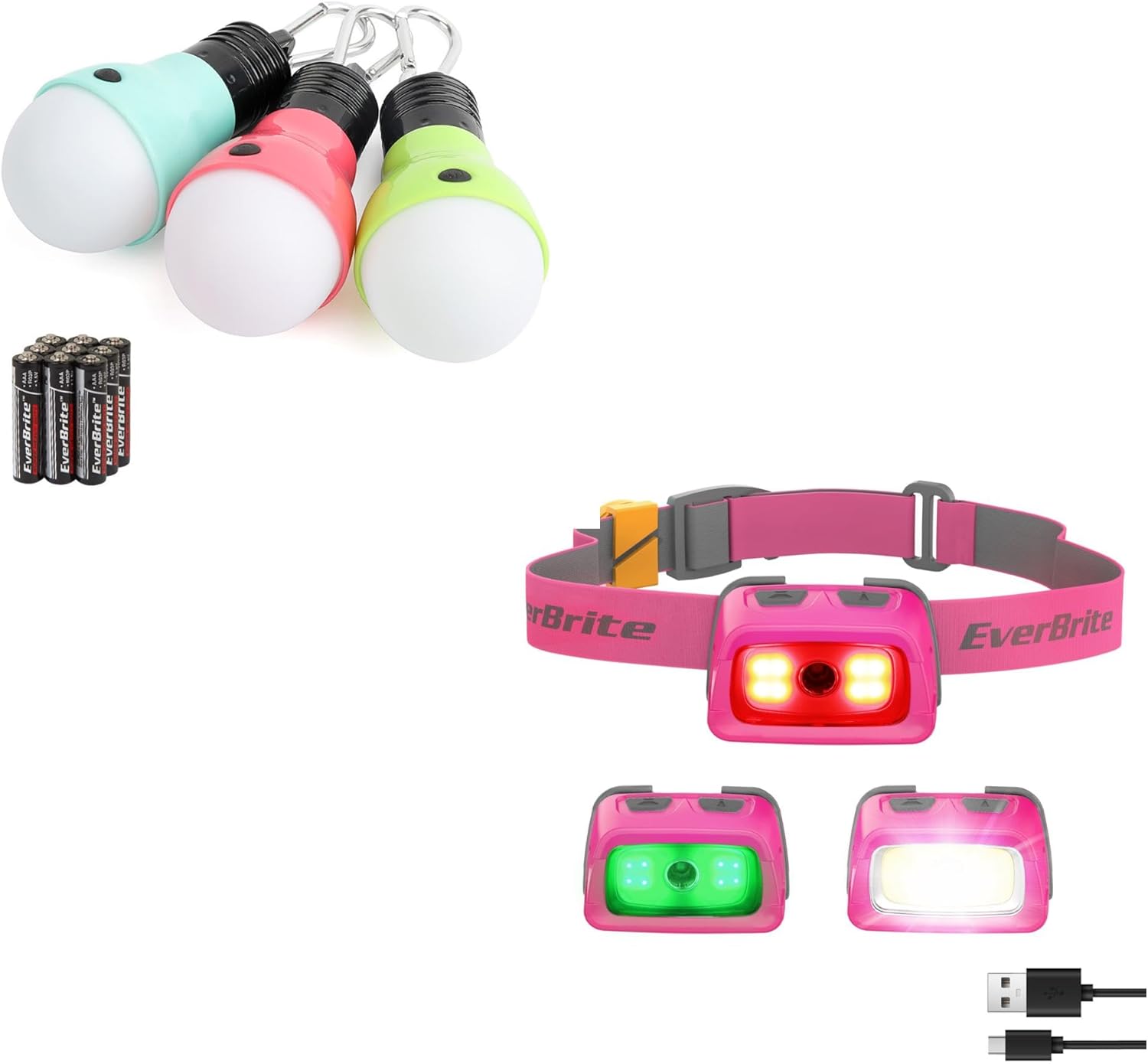 Durable 3-Pack Camping Lights Set
