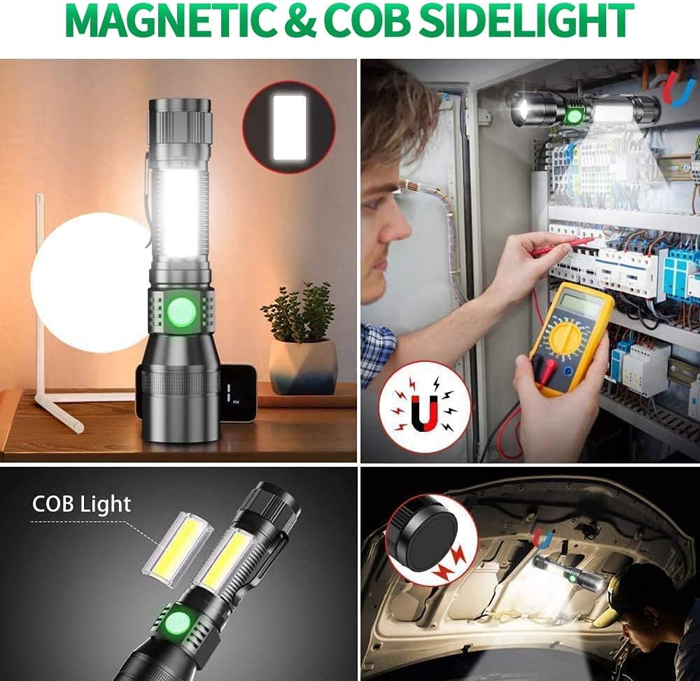 AdamStar Blacklight 3-in-1 Rechargeable Flashlight