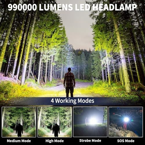 Bright Rechargeable Headlamp