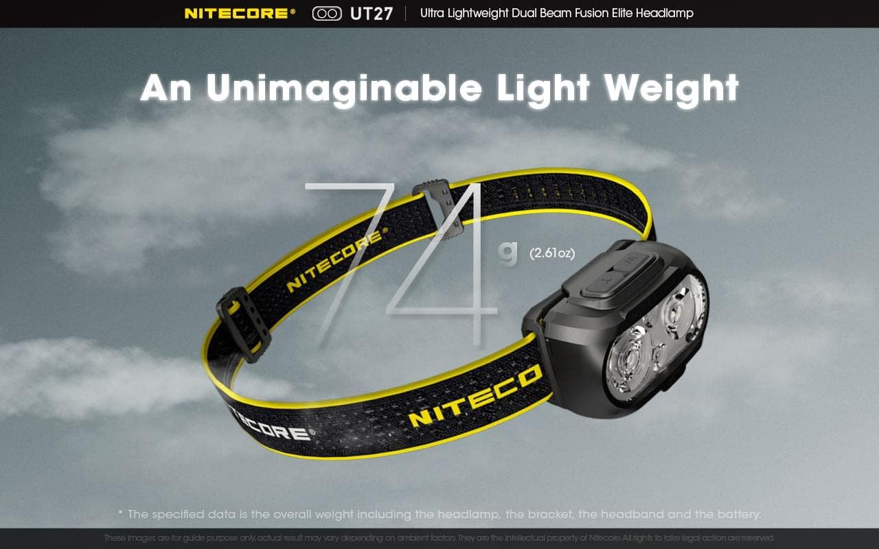 Nitecore UT27 Lightweight Headlamp