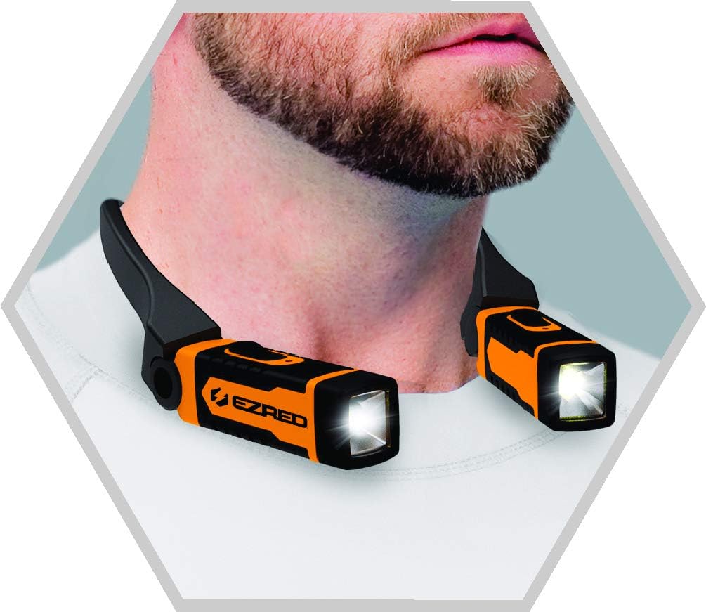 EZRED NK15-OR ANYWEAR Rechargeable Neck Light