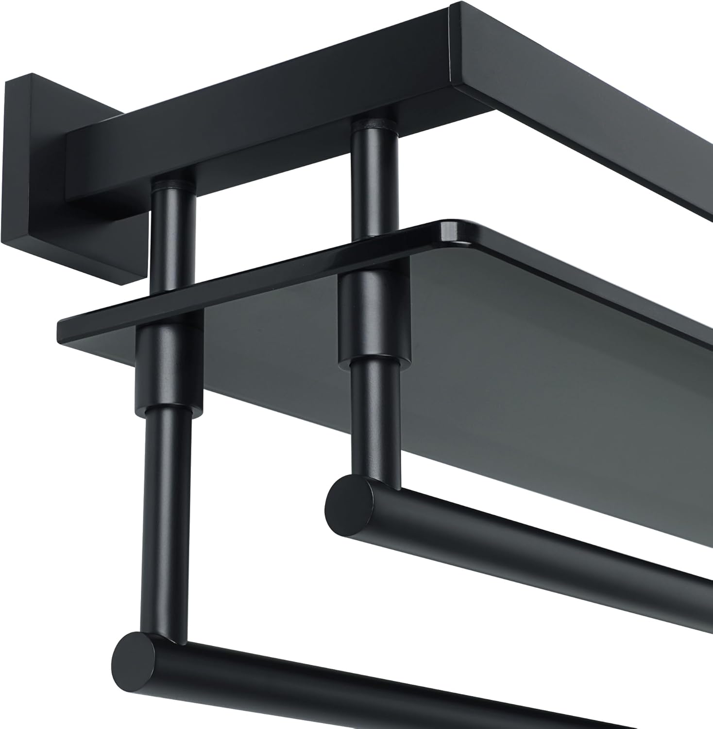 Stylish Floating Towel Shelf