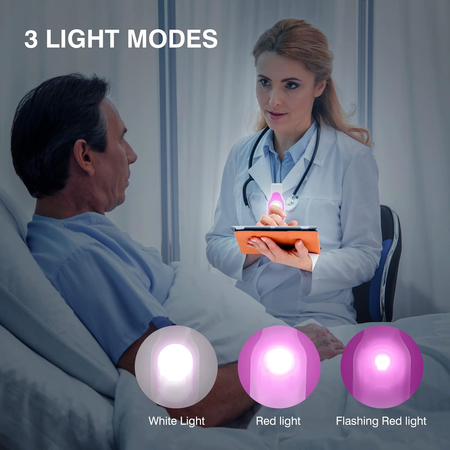NYNorth Clip-On Rechargeable Nursing Light