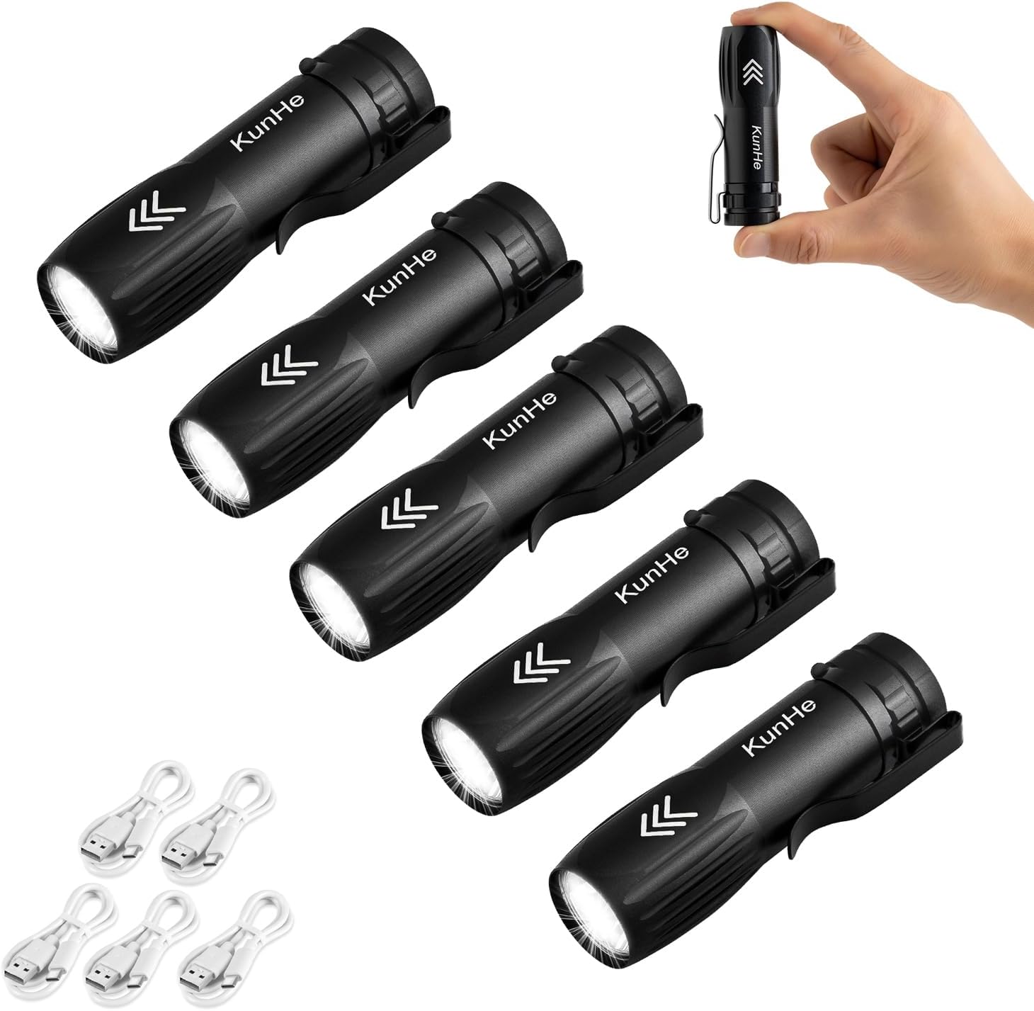 Powerful Portable Rechargeable Flashlight