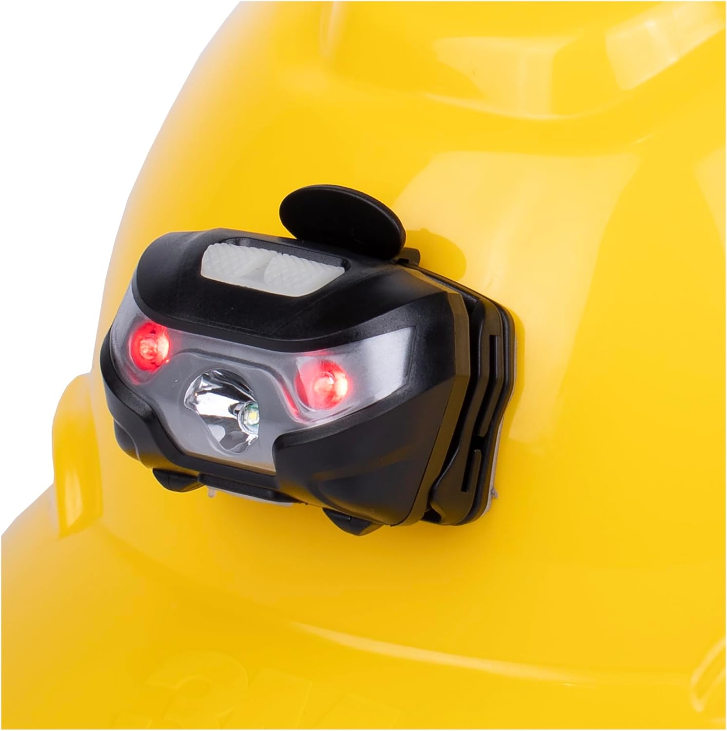 Hands-Free Rechargeable Hard Hat Light with 12-Hour Power Source