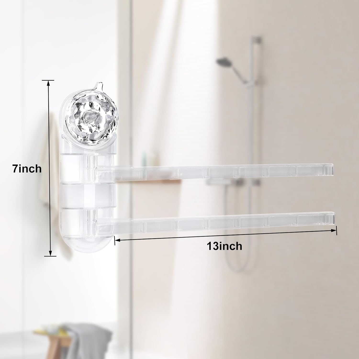 Perfect Double-Arm Towel Rack