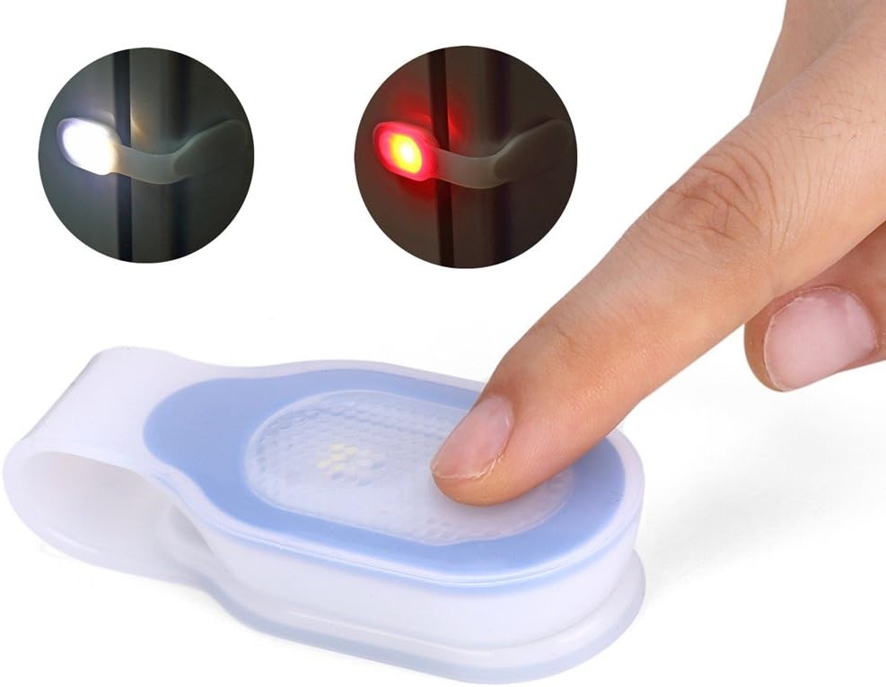 ALONEFIRE LED Clip-On Flashlight