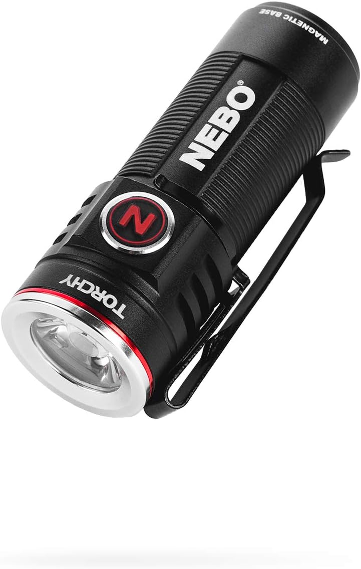 NEBO Torchy 1000-Lumen Rechargeable Pocket Flashlight