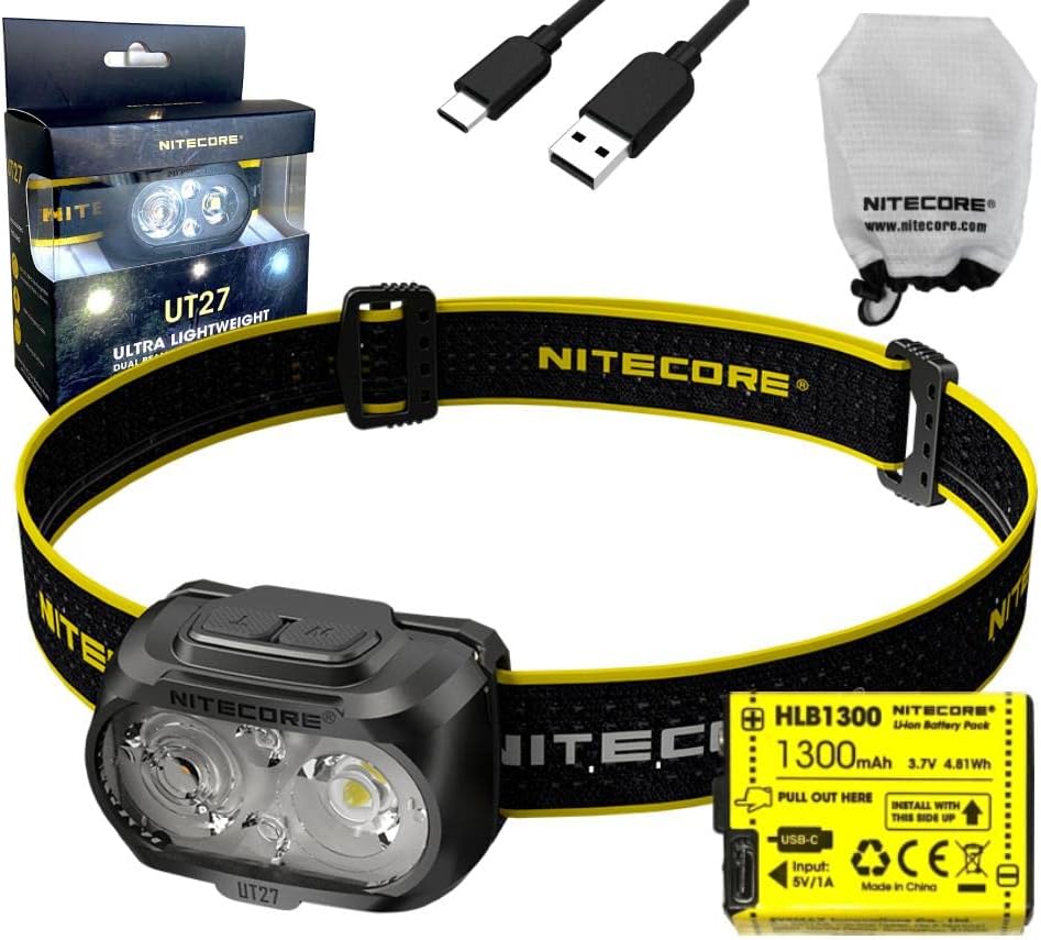 Nitecore UT27 Lightweight Headlamp