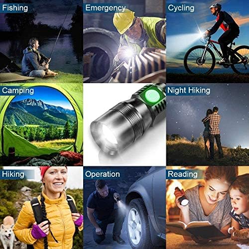 AdamStar Blacklight 3-in-1 Rechargeable Flashlight