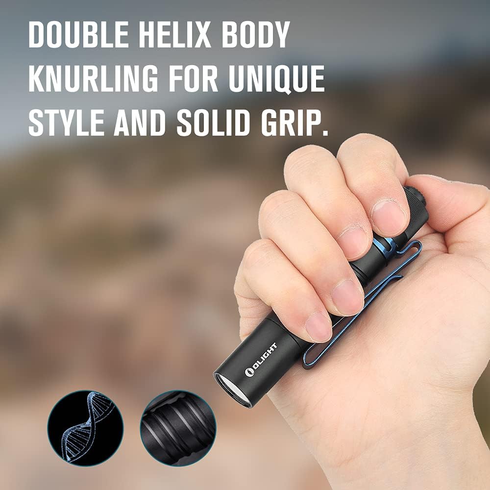 Dual-Output EDC Flashlight 300 Lumens Compact Design Tail Switch Long Battery Life