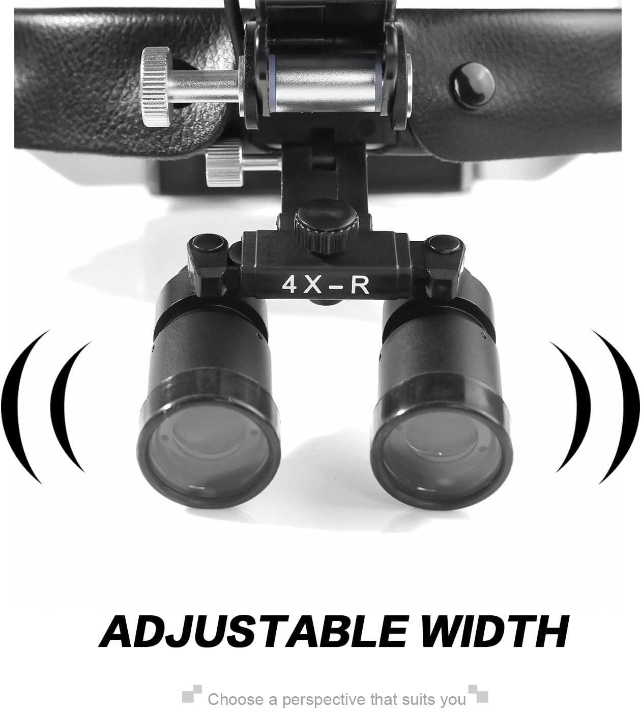 5W LED Headlamp for Loupes with Adjustable Headband and Magnifying Frames