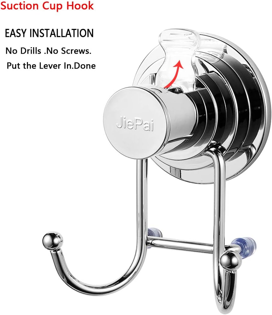 JiePai Suction Cup Towel Holder Set