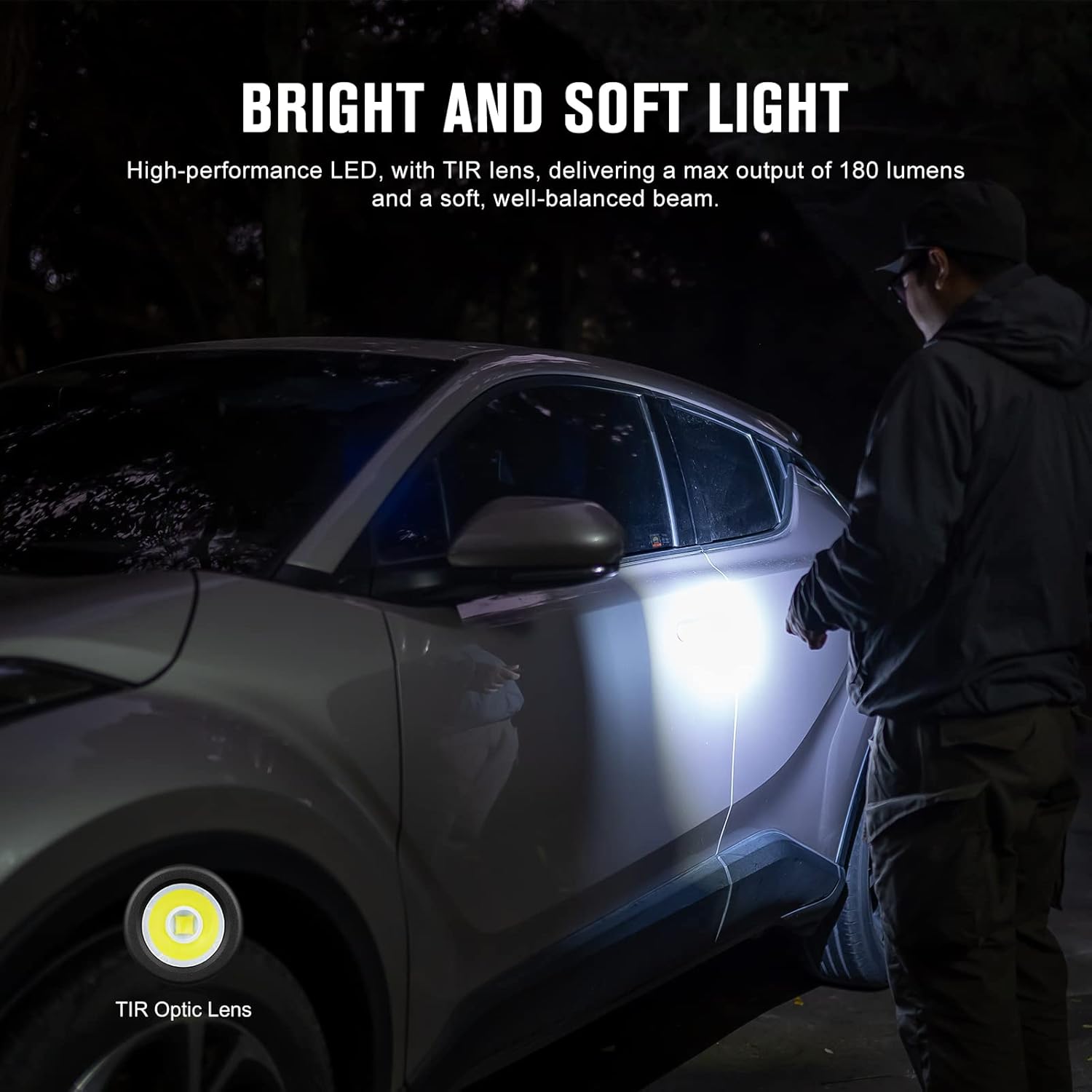 PORTABLE flashlight for EDC