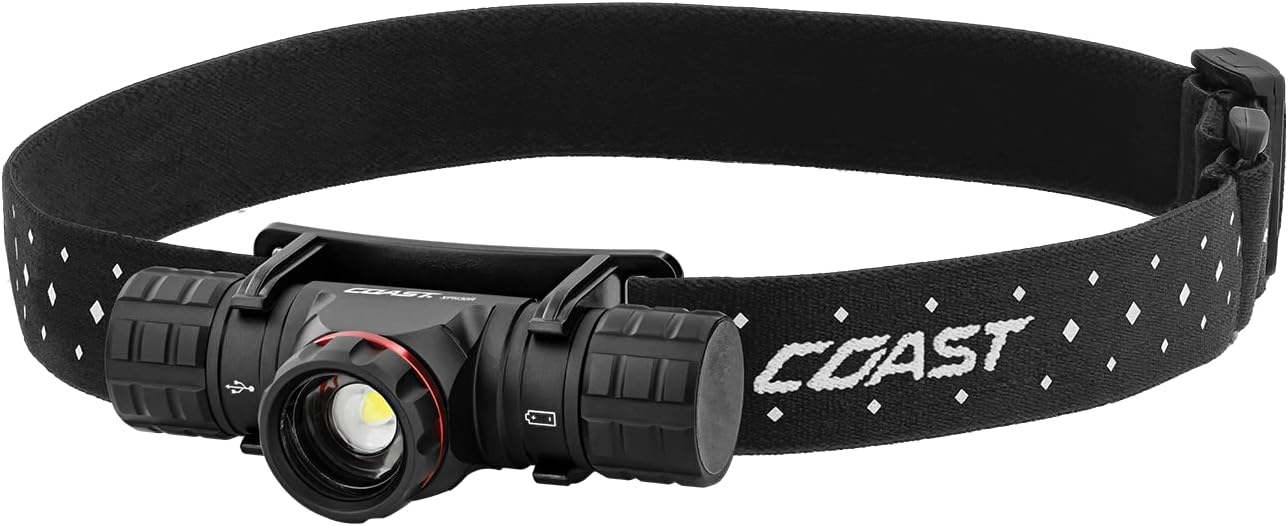 1000 LUMEN DUAL POWER FLASHLIGHT WITH PURE BEAM SLIDE FOCUS