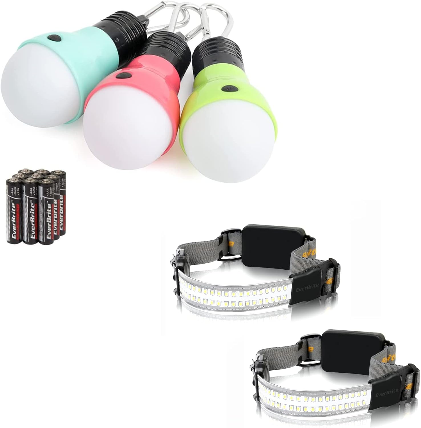 Versatile Camping Lights Headlamps - EverBrite