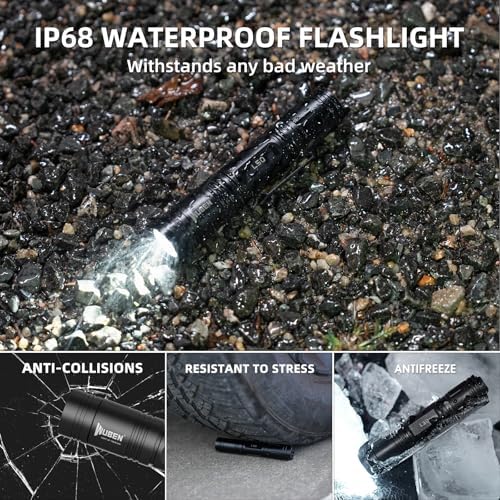 WUBEN L50 5 Modes 1200 High Lumens Rechargeable Waterproof Flashlight