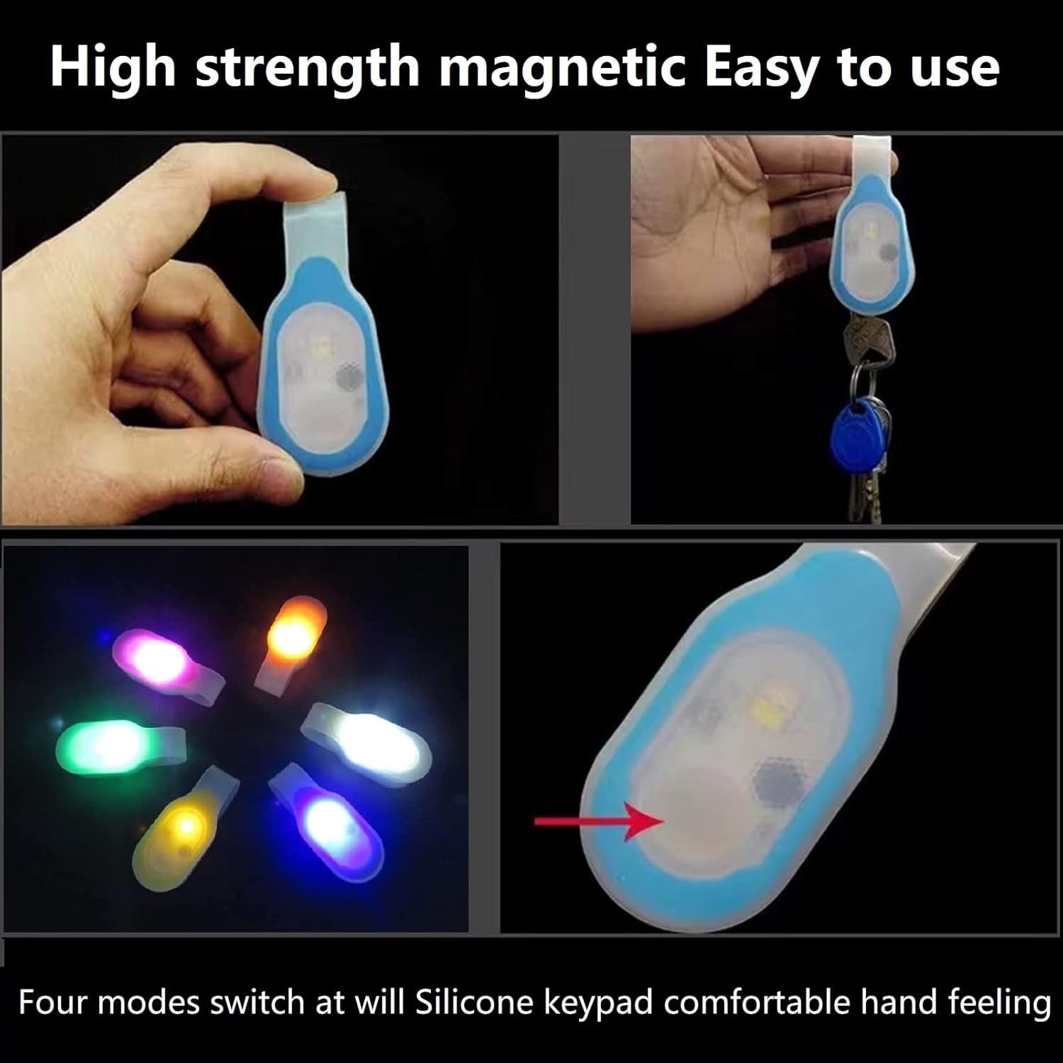 Nurse Nightshift Handheld flashlight with magnetic clips
