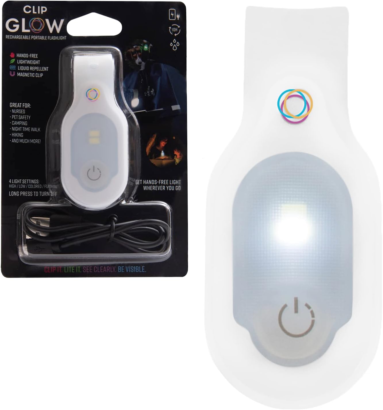 Nurse Nightshift Light Rechargeable with 4 Settings