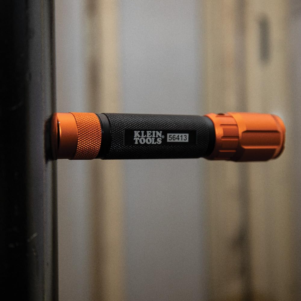 Rechargeable 2-Color LED Flashlight with Holster