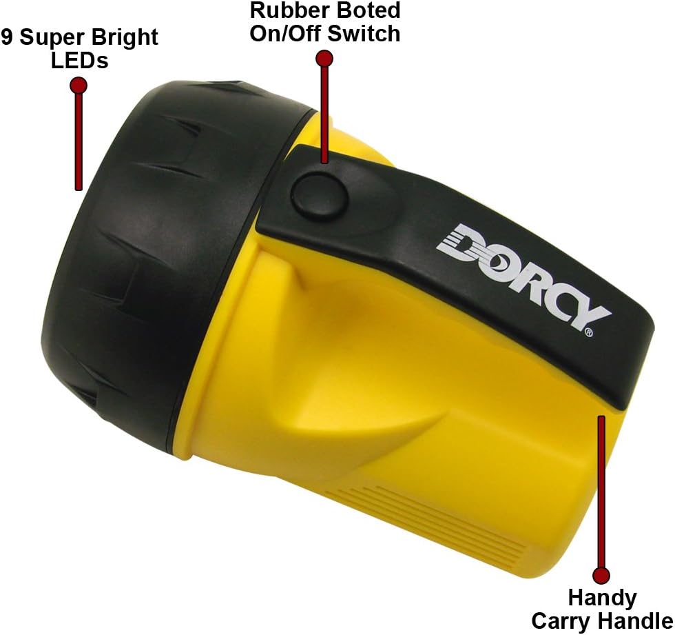 Elevate your daily tasks with the Dorcy 41-1047 Handheld Flashlight