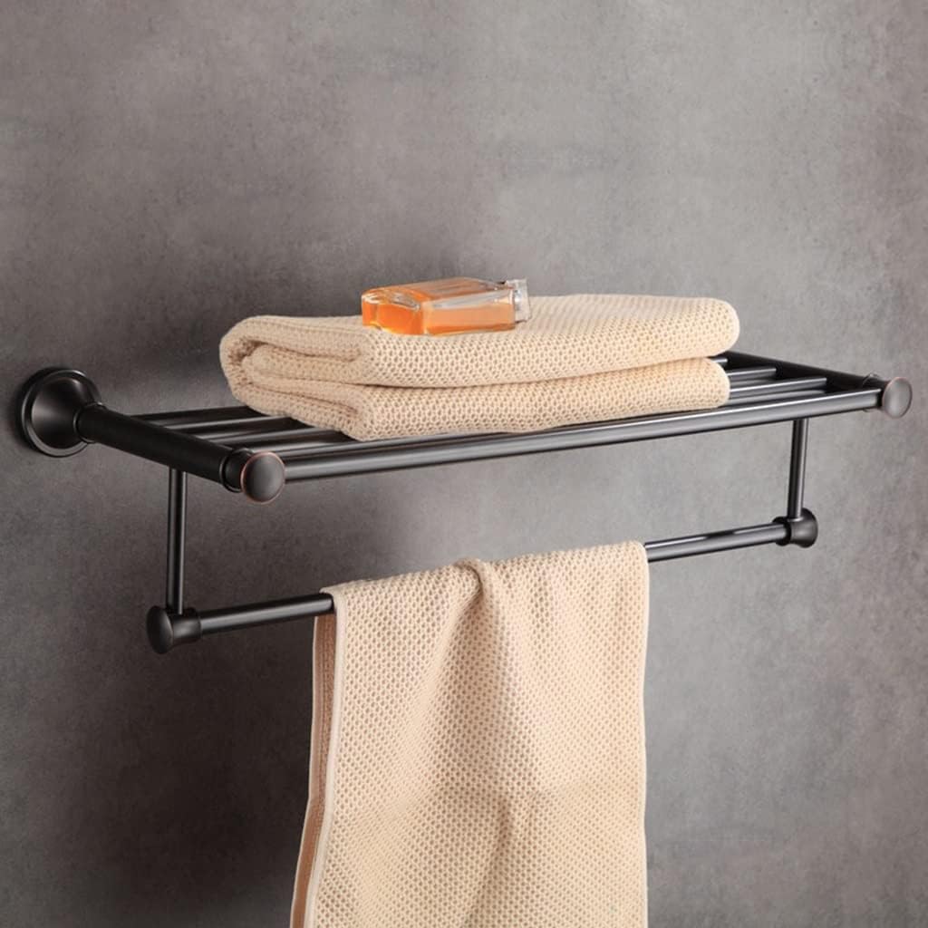 All-Copper Black Towel Rack
