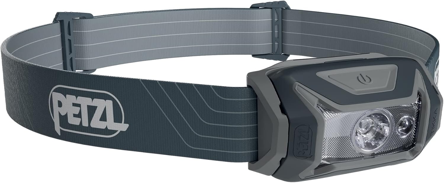 Compact 350 Lumen Headlamp for Hiking Climbing Running and Camping