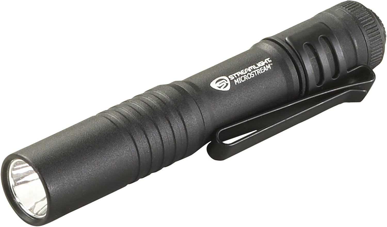 Streamlight MicroStream 45-Lumen Compact EDC Flashlight Made in the USA - Black