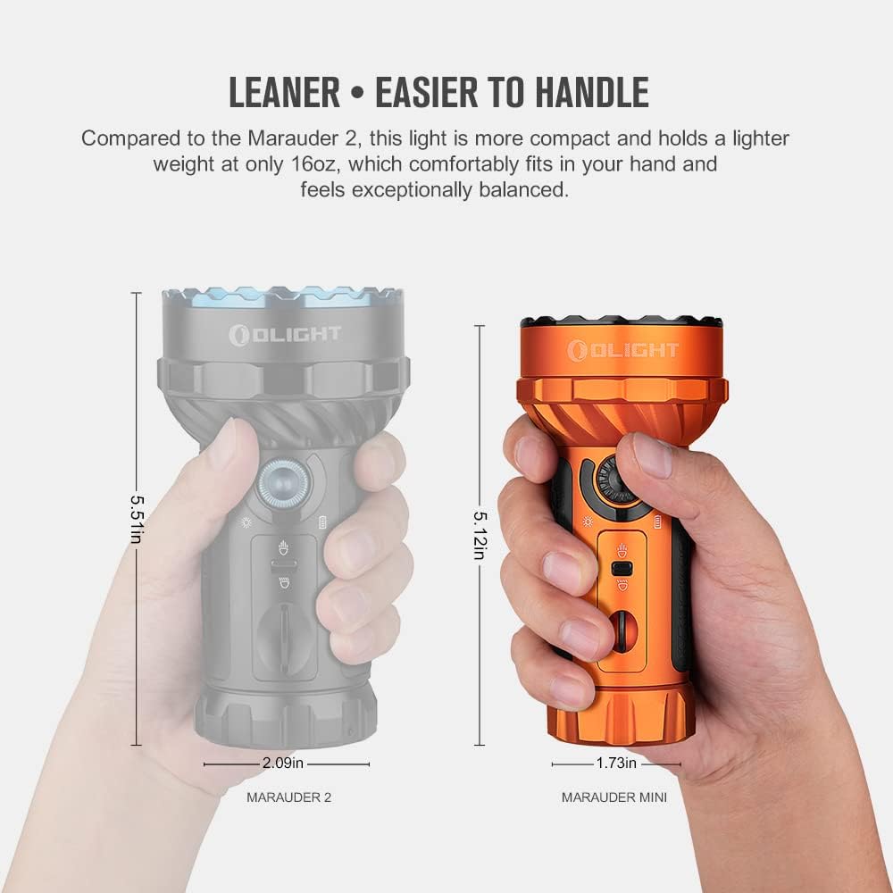 Get the ULTRA Bright Portable Laser Flashlight for 7000 Lumens
