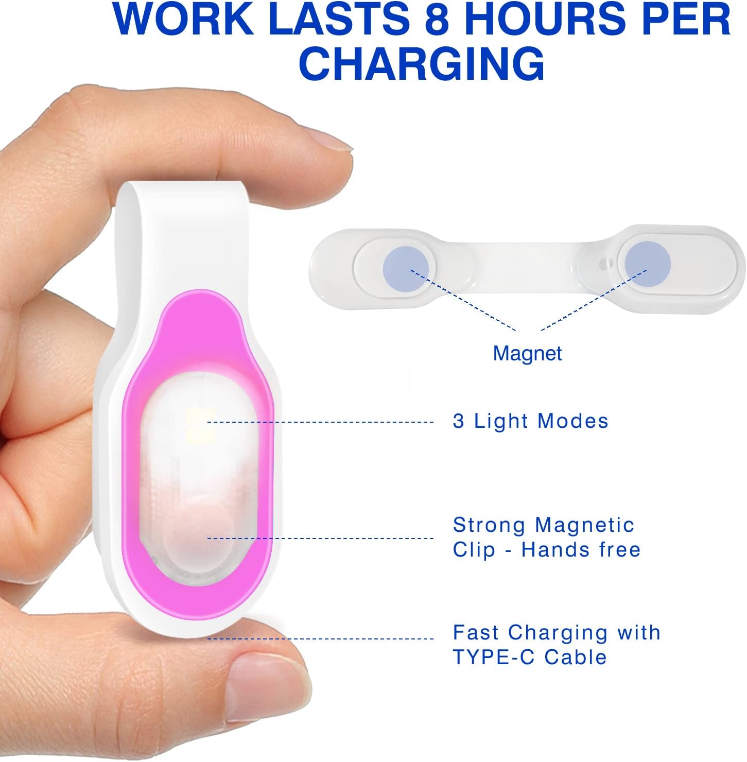 NYNorth Clip-On Rechargeable Nursing Light