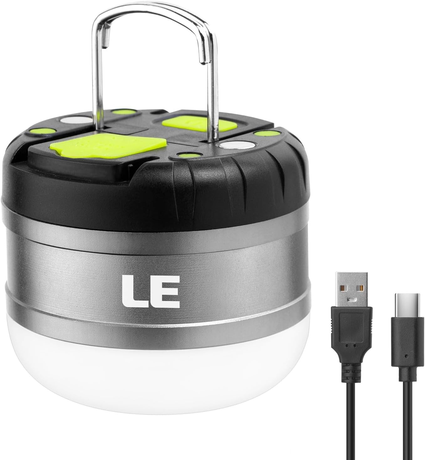 Enhanced LED Camping Lantern - Rechargeable 5 Light Modes