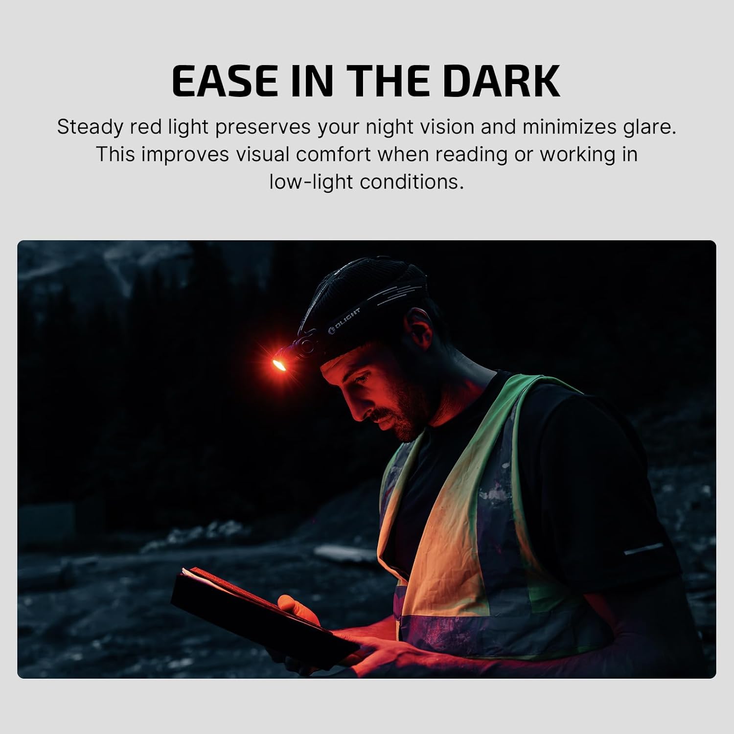 Perfect LED Headlamp 3000 Lumens Red Light Rechargeable waterproof durable