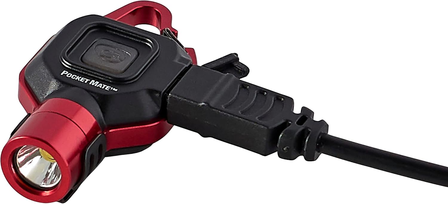 Streamlight 73301 Pocket Mate Rechargeable Clip-On Flashlight