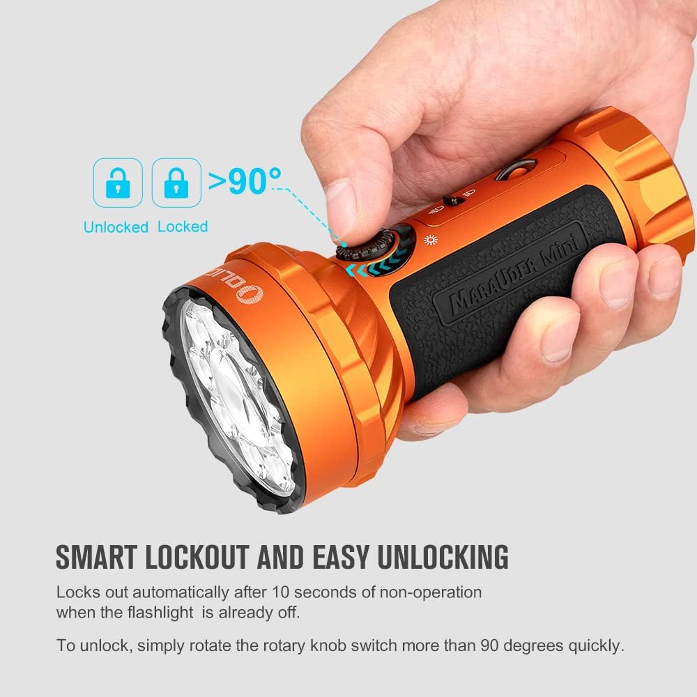 Get the ULTRA Bright Portable Laser Flashlight for 7000 Lumens