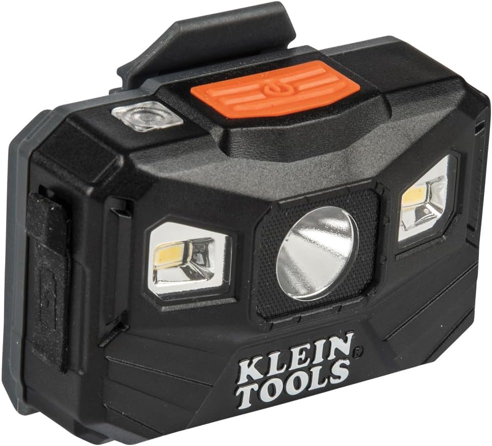 Klein Tools 56048 Rechargeable Auto-Off LED Headlamp