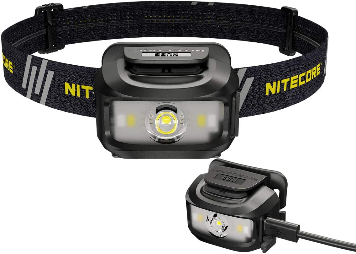 Nitecore NU35 Headlamp Ultimate Dual Power 170 HR Light