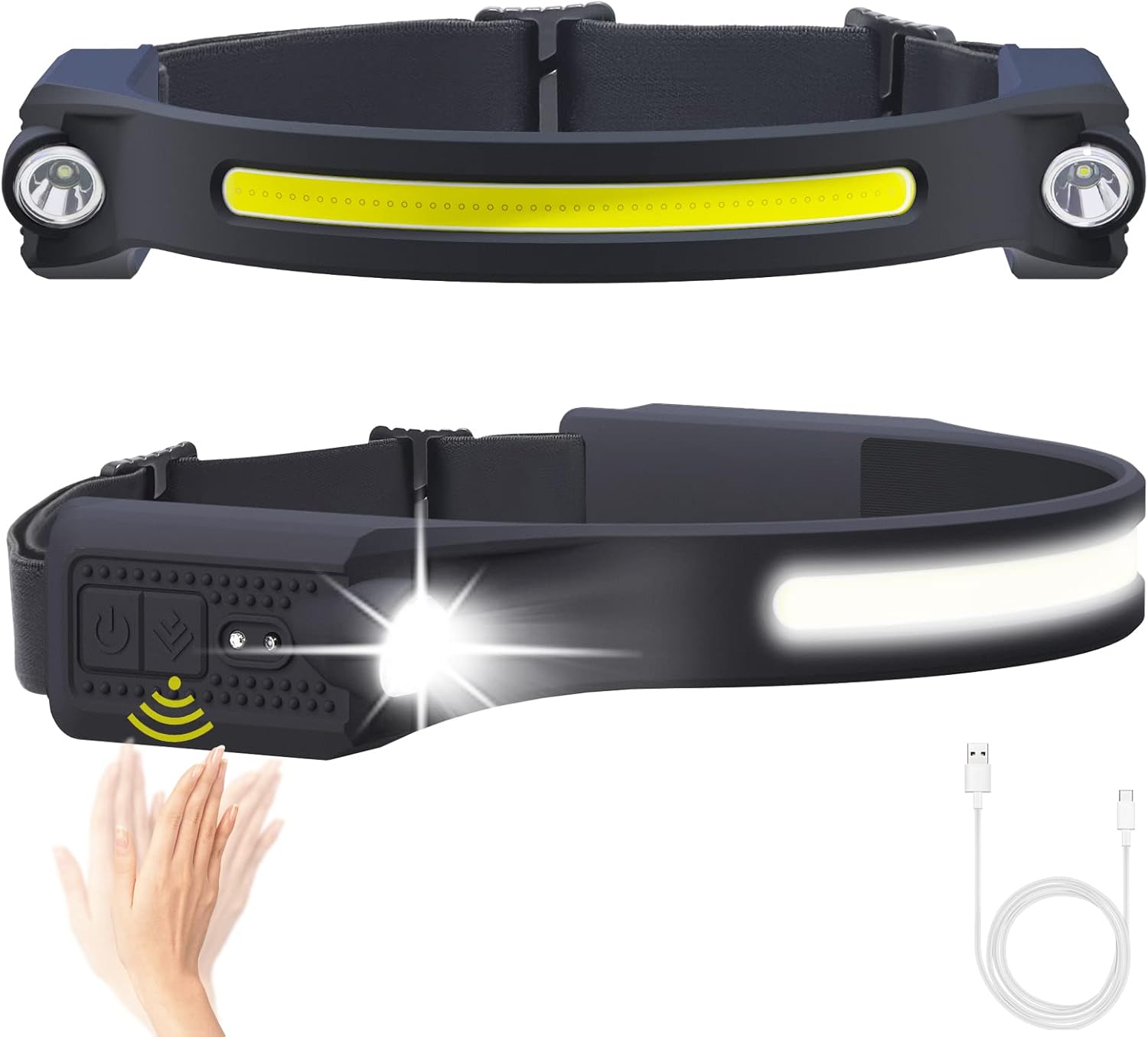 AlpsWolf Bright Compact LED Headlamp Set for Camping