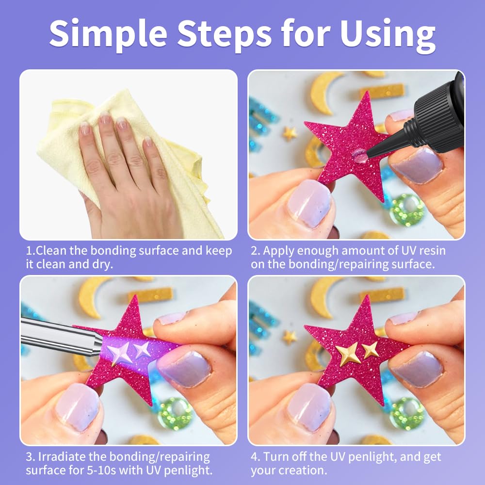 Ready to restore and create magic with our UV resin kit