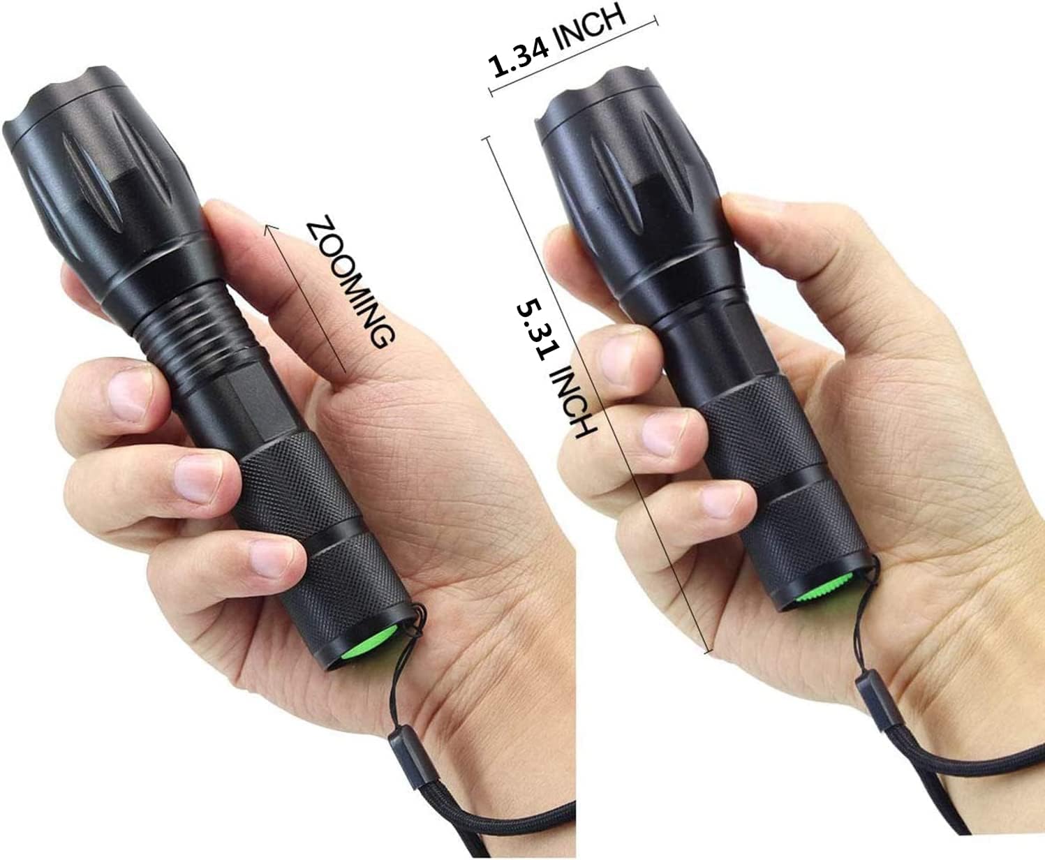 Tactical Flashlights for Hiking Camping Emergency Use