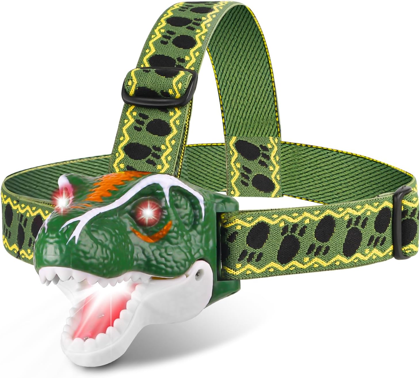T-Rex Dinosaur LED Headlamp - Fun Outdoor Gear for Kids